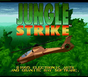 Jungle Strike (USA) screen shot title